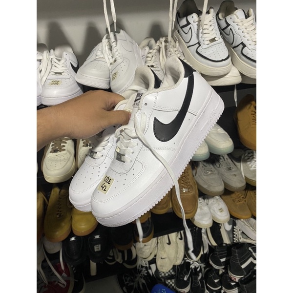 Nike Air Force 1 White Black Second