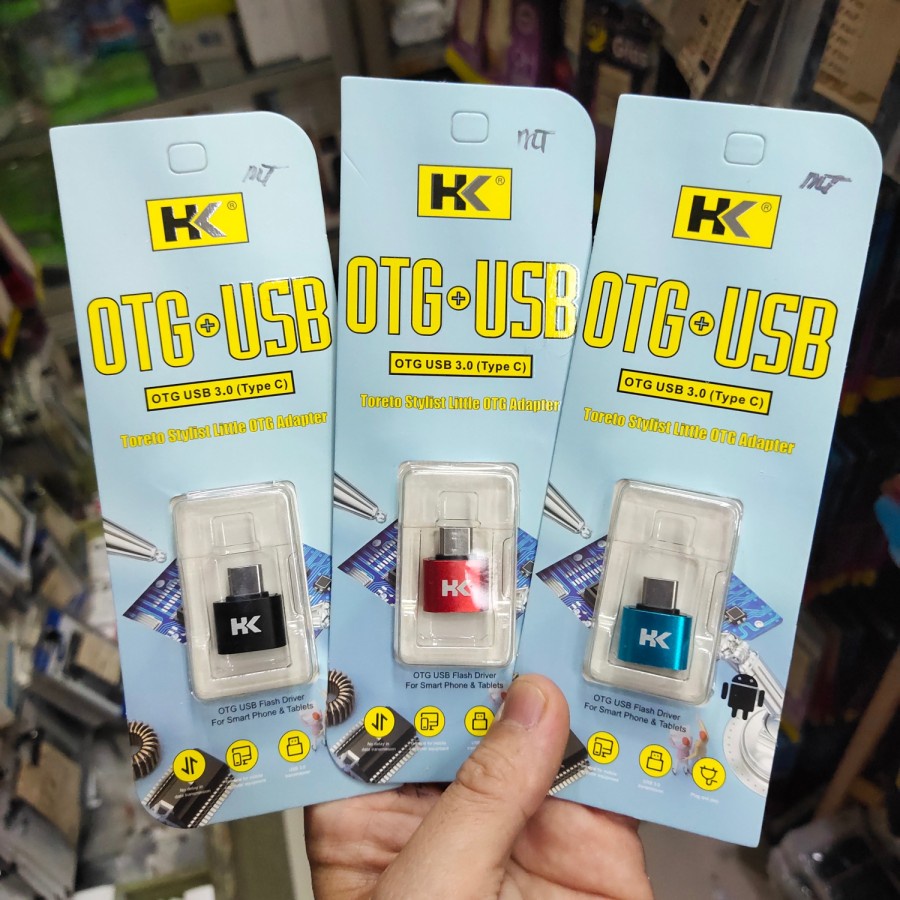 Otg usb HK micro V8 dan type c original OTG LANGSUNG harga murah meriah