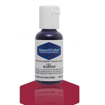 

Americolor MAROON 0.75 oz (21gr) Soft Gel Paste