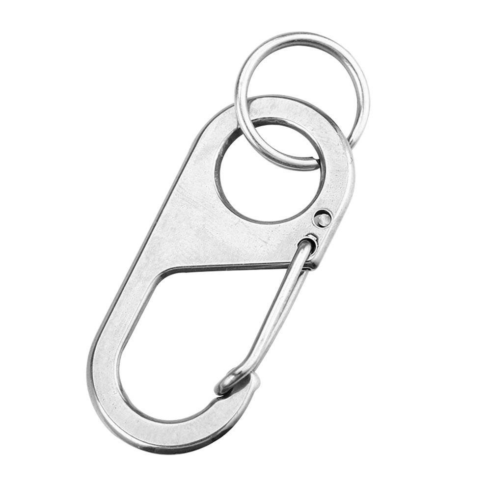 AUGUSTINA Carabiner Kait Mini Kecil Alat Survival Pembuka Pengunci Multi Tool