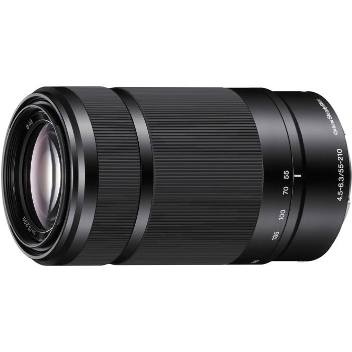 Lensa Mirrorless Sony E 55-210mm F4.5-6.3 OSS E-mount Zoom Lens