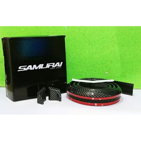 Ducktail / Trunk / Aksesoris Mobil Sedan Universal Warna Hitam Carbon