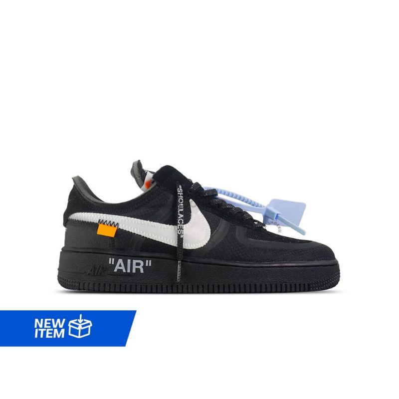 Snaekers Off-White x air Force 1 Low 'BLACK'
