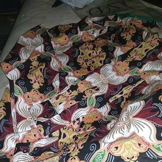 Odza Batik Pria Slim Fit Formal Kemeja Batik Slimfit Ob750