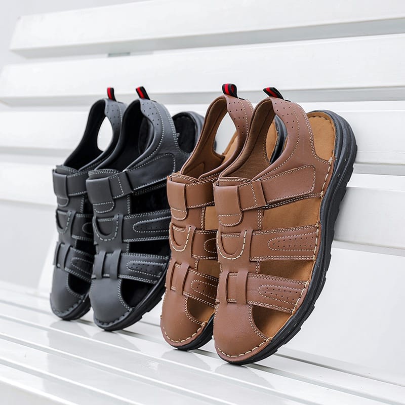 Sandal Gunung Pria Casual Style Nonslip Ringan Nyaman Sandal Pria Terbaru