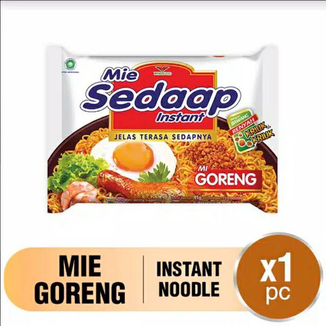 

MI SEDAP GORENG 5 PCS