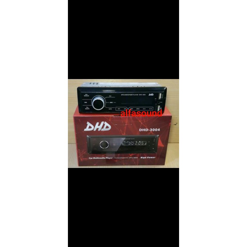 Single Din Tape USB Bluetooth DHD 3004 Mobil Universal DHD3004