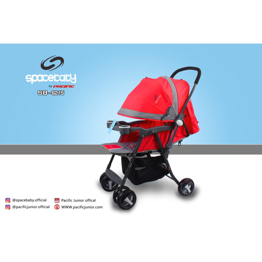 Space Baby Stroller 6215 - Kereta Dorong Bayi