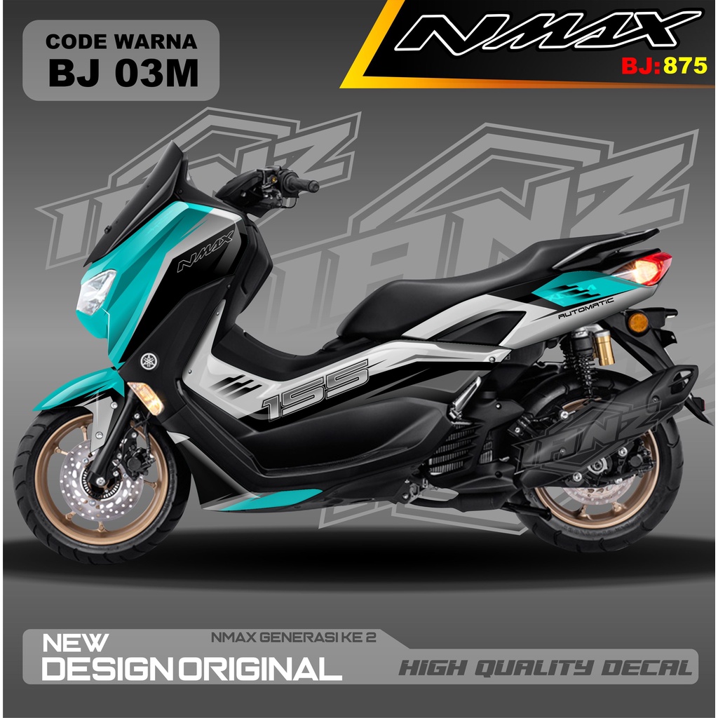 STIKER DECAL ALL NEW NMAX / DECAL FULL BODY NMAX / sticker nmax / decal nmax / stiker motor nmax / decal new nmax