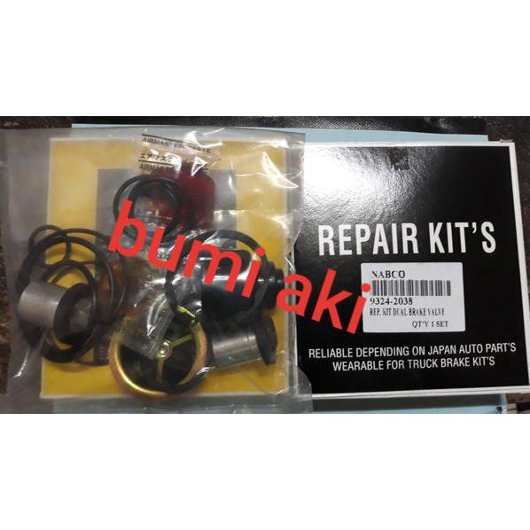 SEAL BRAKE VALVE ATAU BRAKE VALVE KIT MITSUBISHI FUSO FM516 PS190