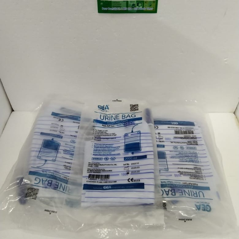 Kantong Urin GEA / Urine Bag (2 Liter)