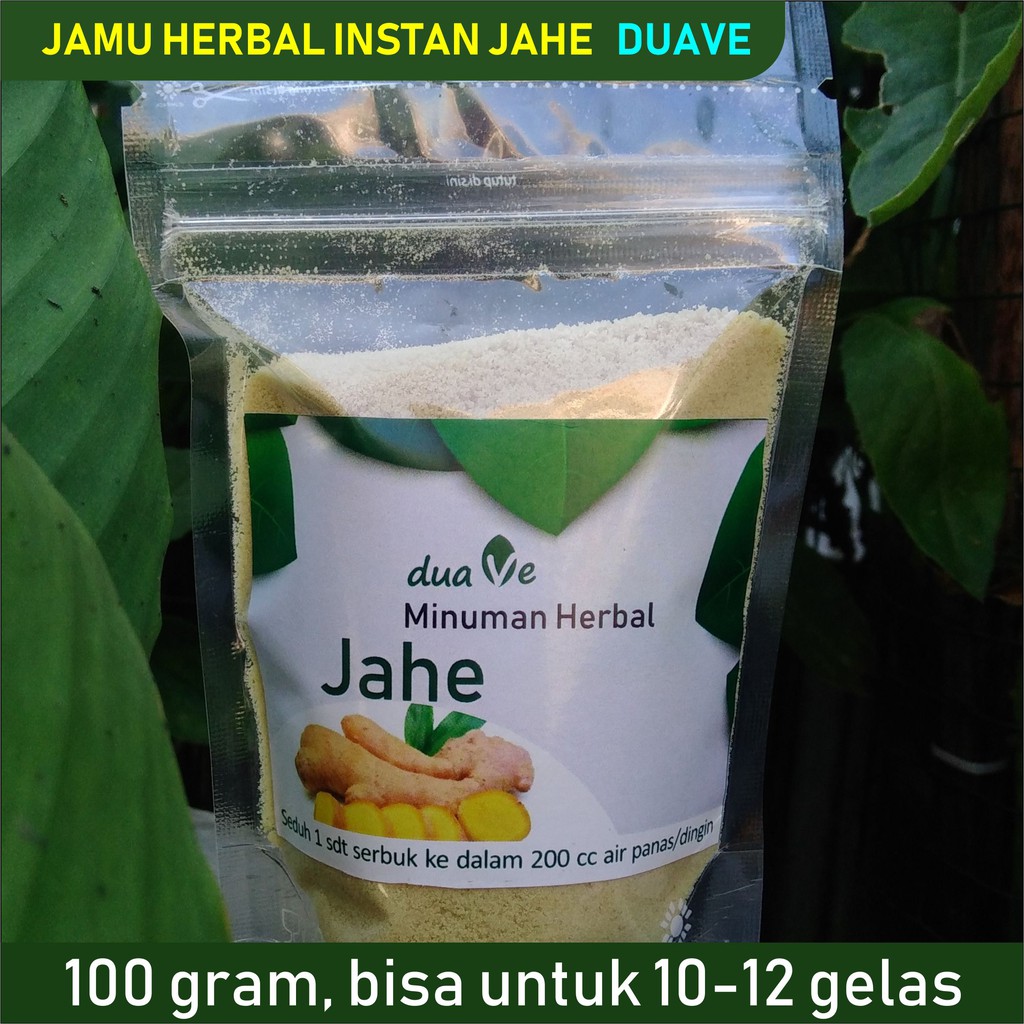 

JAMU HERBAL INSTAN JAHE DUAVE