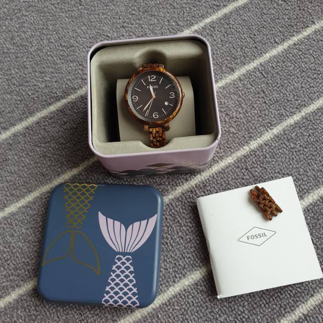 Jam jengkol fossil burlwood