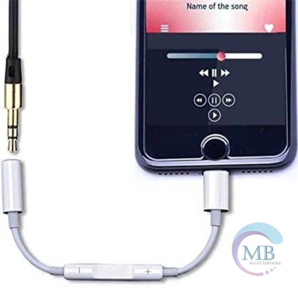 MH020 Lightning To aux 3.5 mm audio Headphone Jack Adapter for i ponee Spilter i ponee MB3283