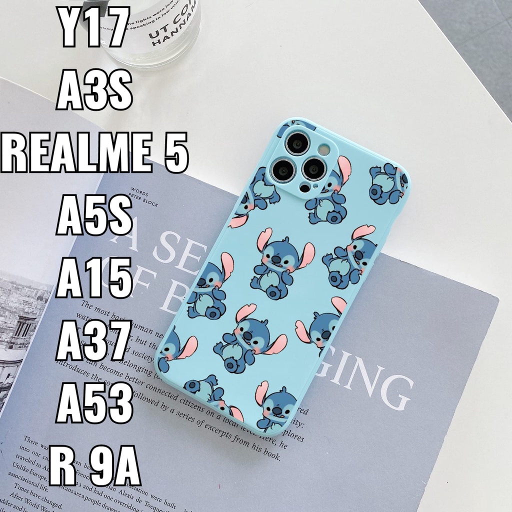 SS011 case STITCH Oppo A5 A9 A31 A8 A52 A92 A53 A33 Reno 4 5 4f f17 pro 2020 A15 A54 A16 MA548