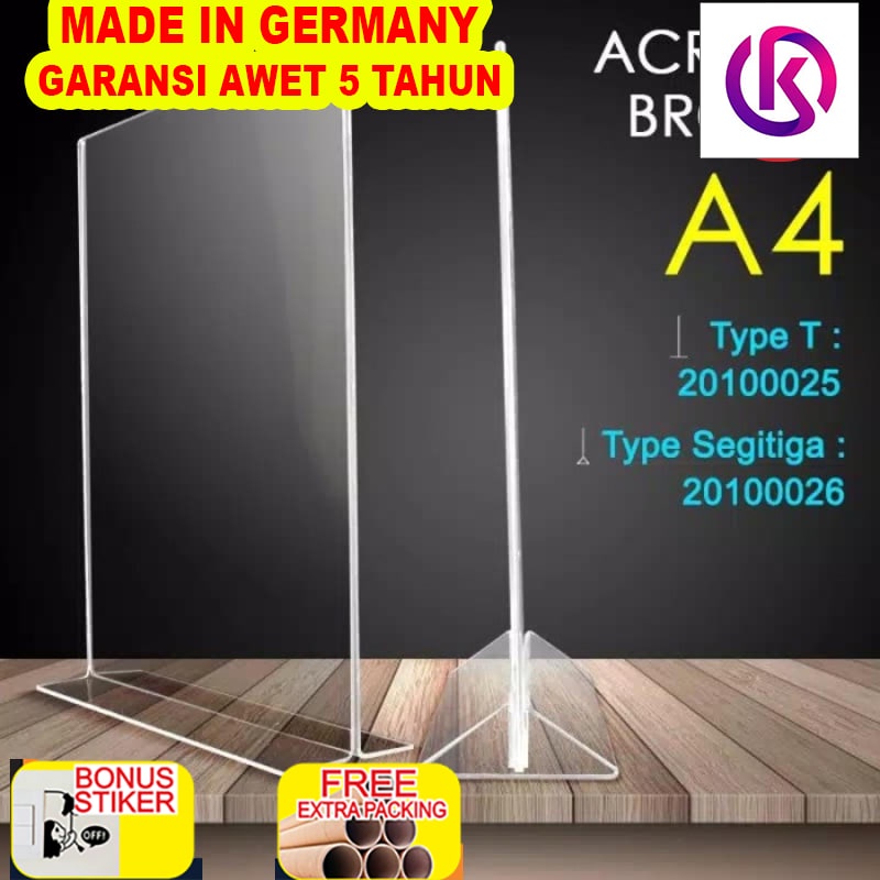 

Murah Acrylic Tent Holder A4