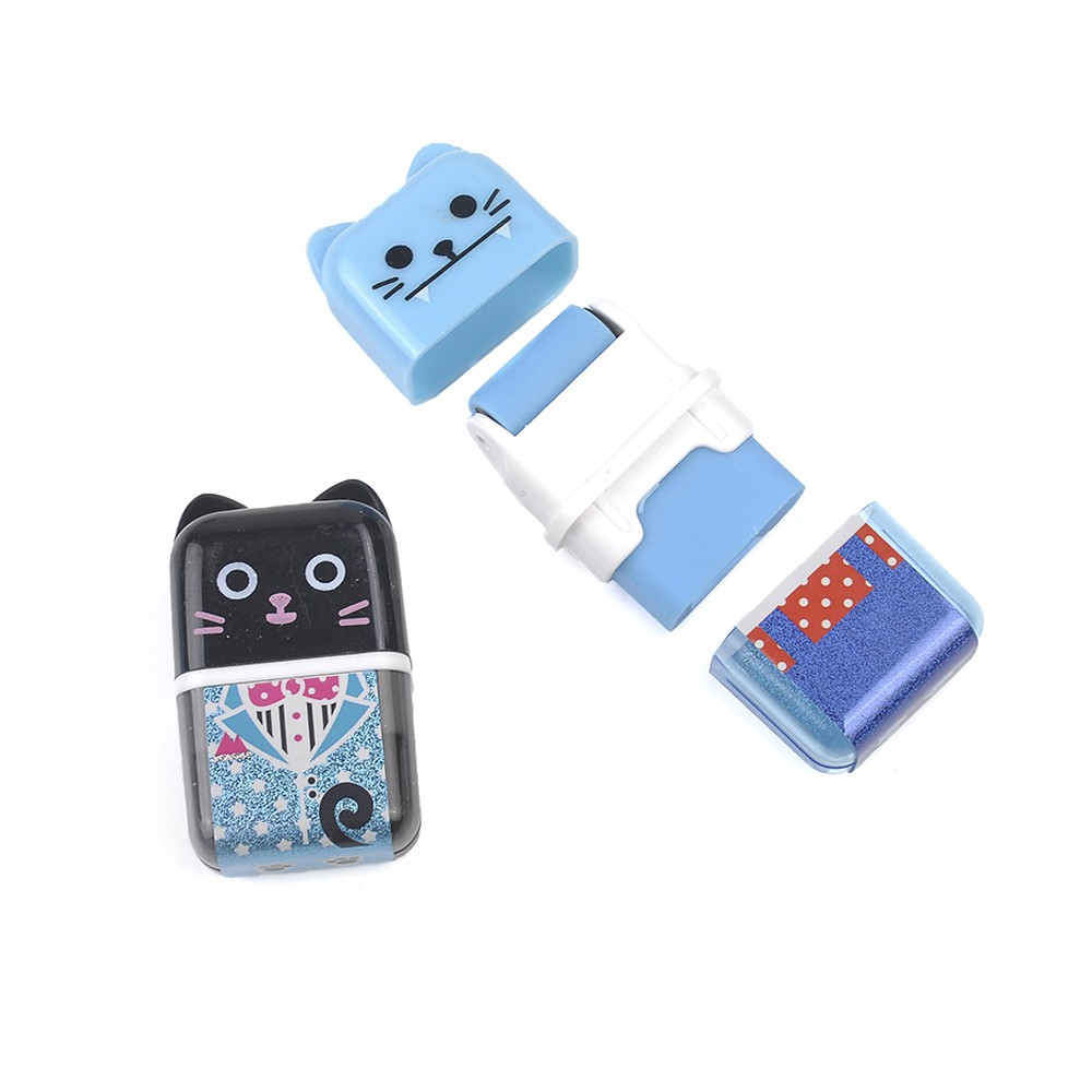 Creative Roller Eraser Lovely Cartoon Kawaii Rubber Stationery Children Students