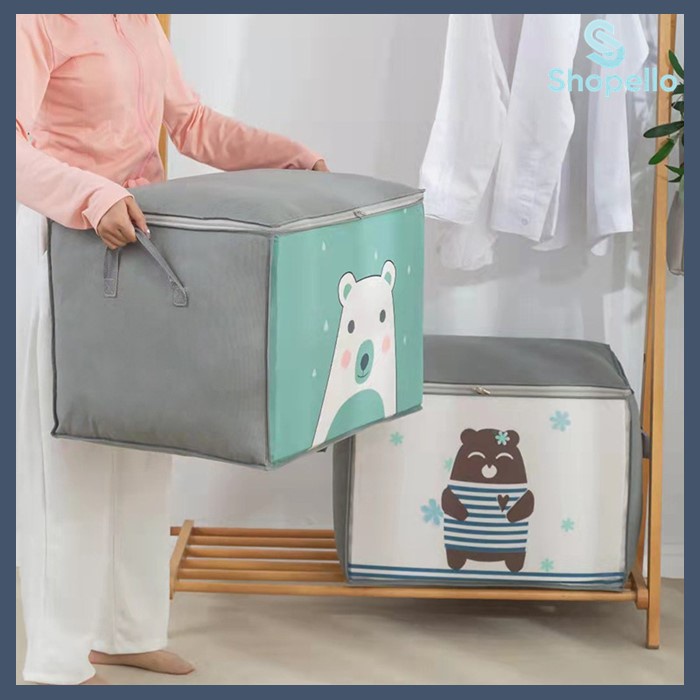 SHOPELLO - Storage Bag Pakaian Cloth Bag Bag Multifungsi Storage Organizer 33