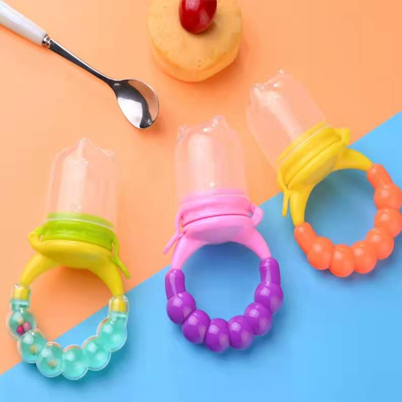 Empeng Dot Buah Anak Bayi Baby Fruit Feeder Rattle Teether Kompeng Pacifier Gigitan Bayi/C 30-38-39