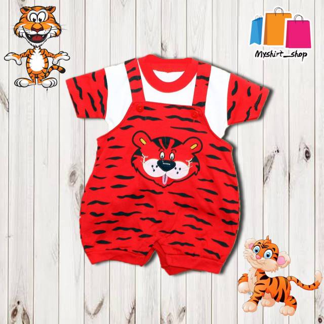 Baju bayi macan loreng Allsize (2-8bln)