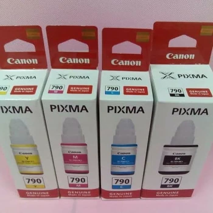 GI 790 Yellow 70ml Tinta Canon Pixma 100% Original GI790 KUNING Botol