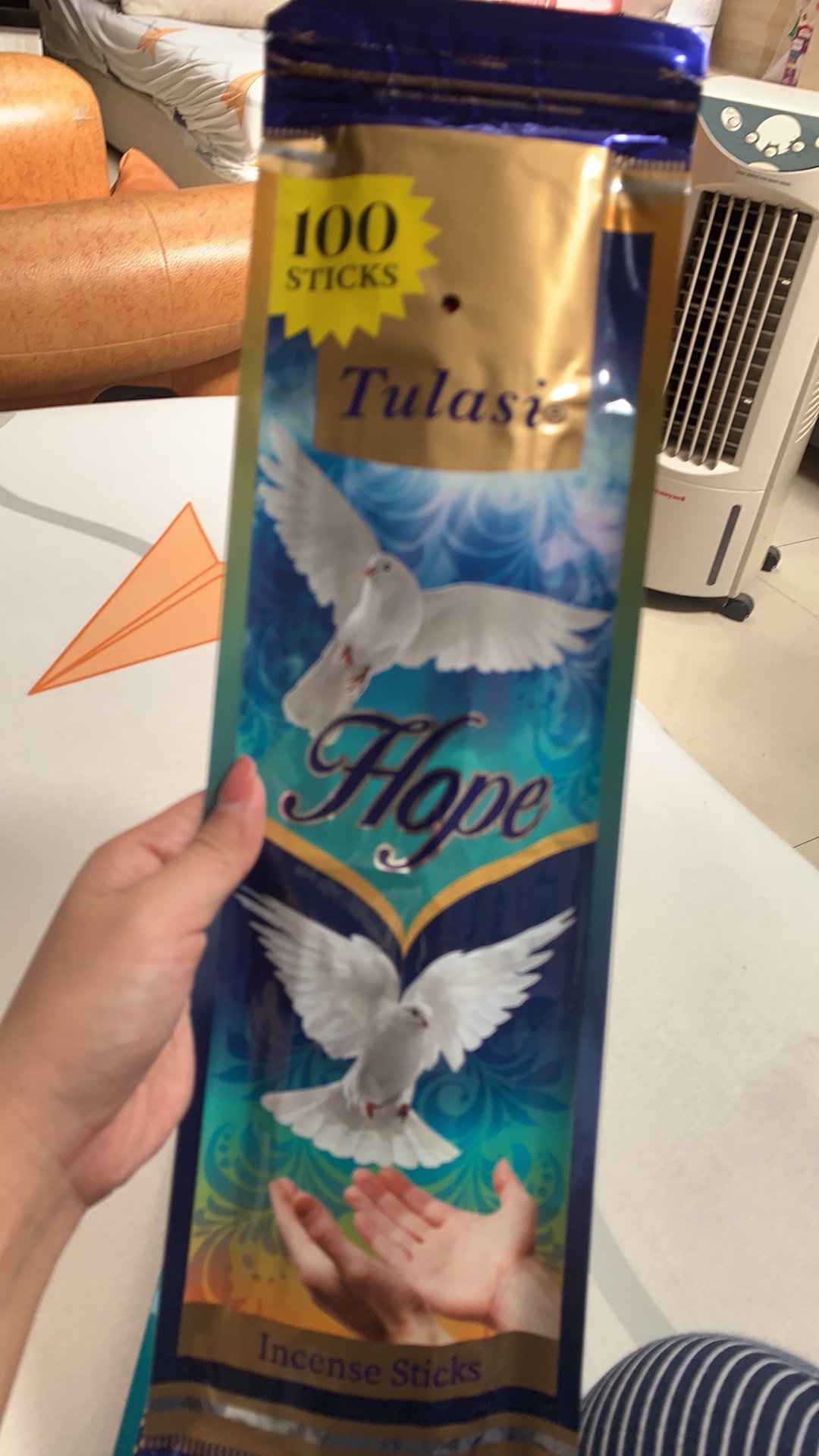 Dupa Hio Hope Pouch Plastik Isi 100 Batang By India Tulasi