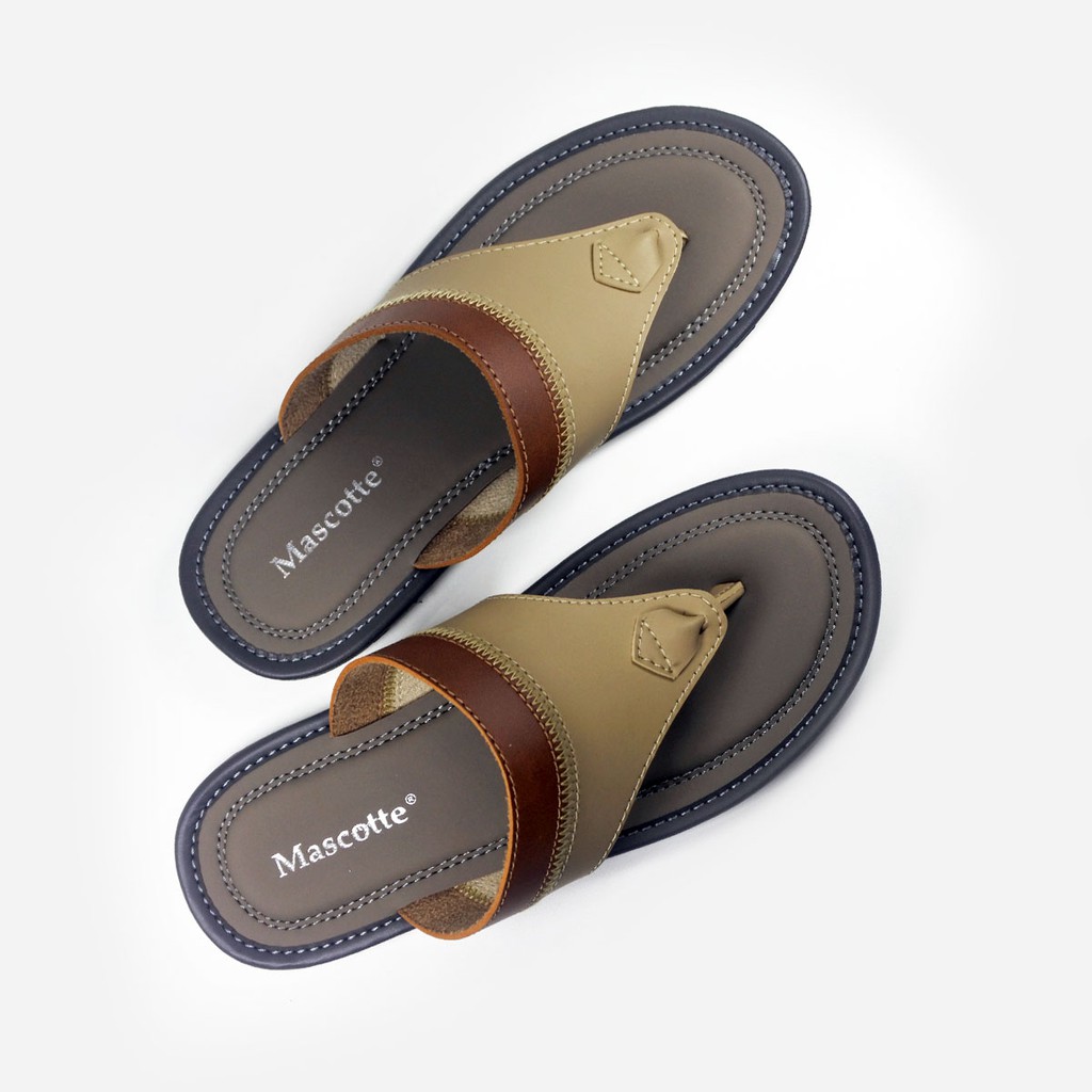 Mascotte LIPOSO Sandal Pria 975.280-283 [ Tan, Hitam dan Cream ] / Ramayana Jatinegara