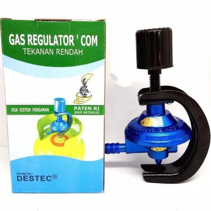 Regulator gas Destec regulator pengaman regulator kompor putar 'com