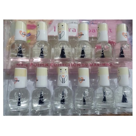 ✨SHASYA✨ MARIMAR NAIL POLISH | Kutek Cat Kuku Nude Bening 8ml
