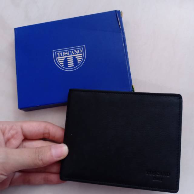 Dompet lipat pria Tocco Toscano original asli kulit