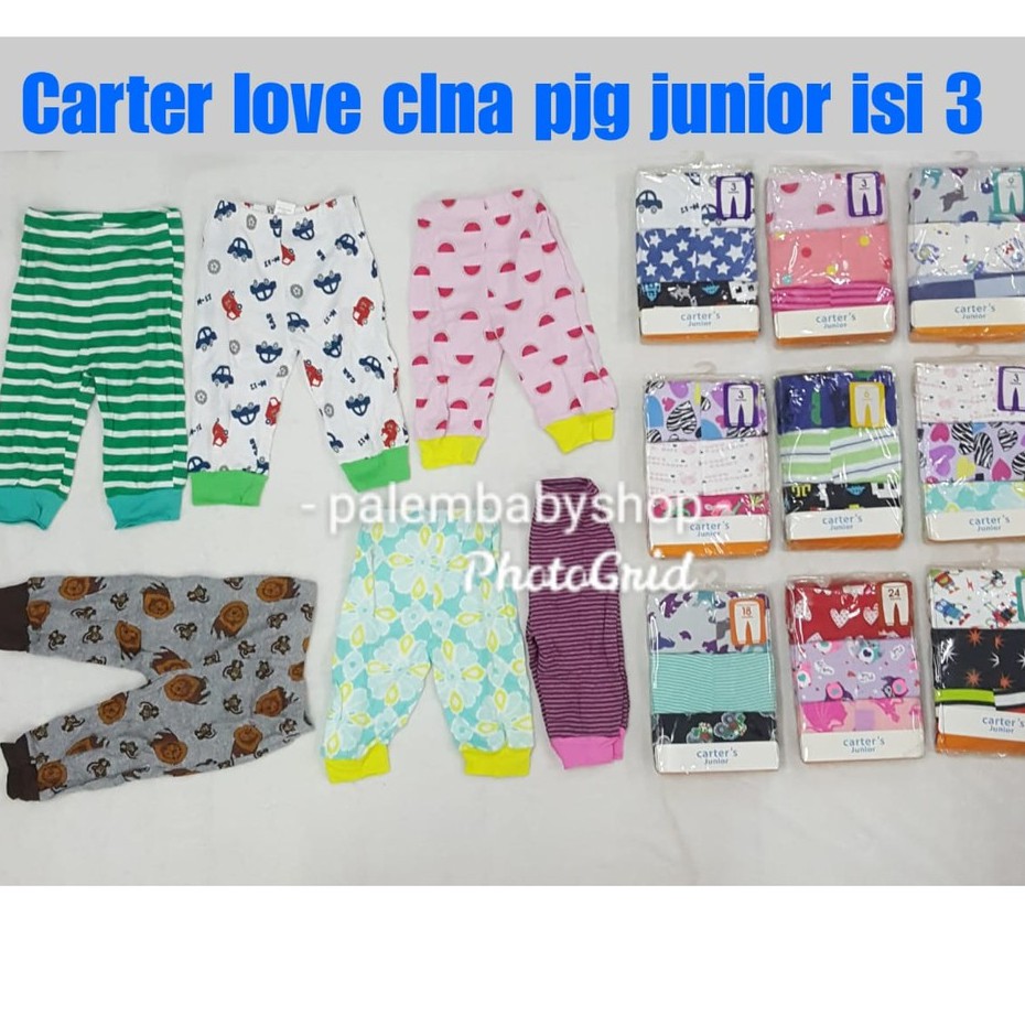 celana panjang carterlove isi 3 co/ce 9532