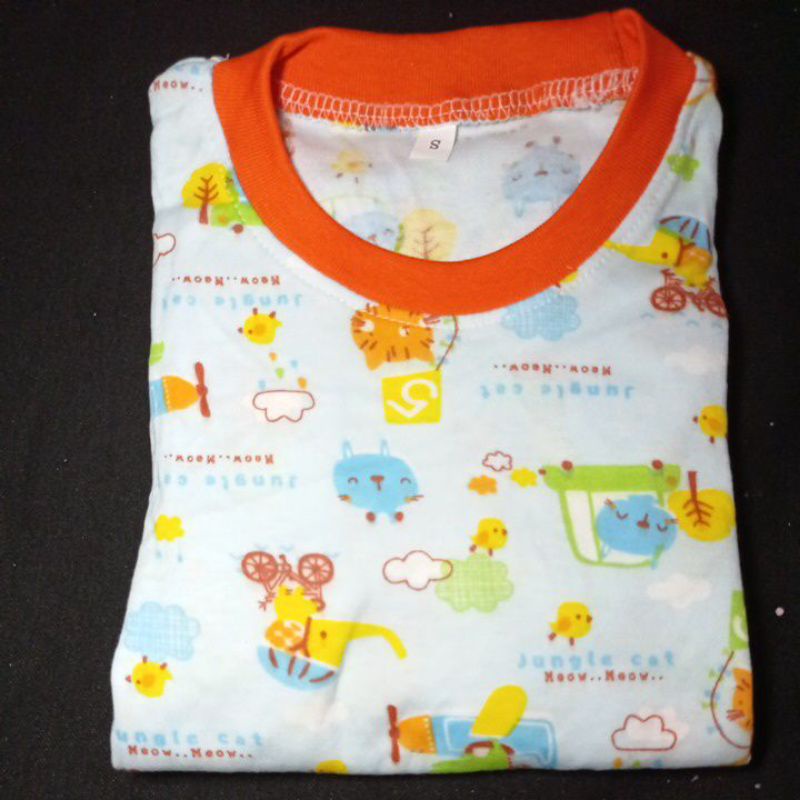 setelan anak laki laki Qkids Size S (Usia 3-4 tahun) Lengan pendek Celana Pendek bahan Libby Velvet junior-5
