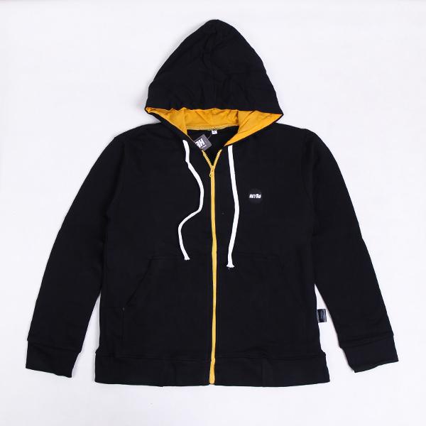 Raamaa16 HEYHO - Hoodie Stay Chill White in Yellow Zipper Default 1 - L mrh