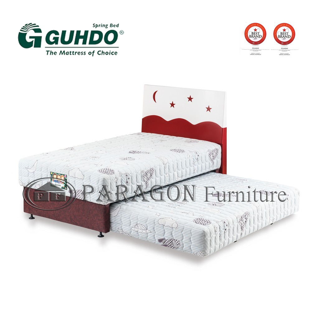 2in1 Happy kids latex 140x200 HB Starmoon - Full set Spring bed Guhdo