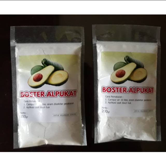 

2 Bungkus Boster Alpukat