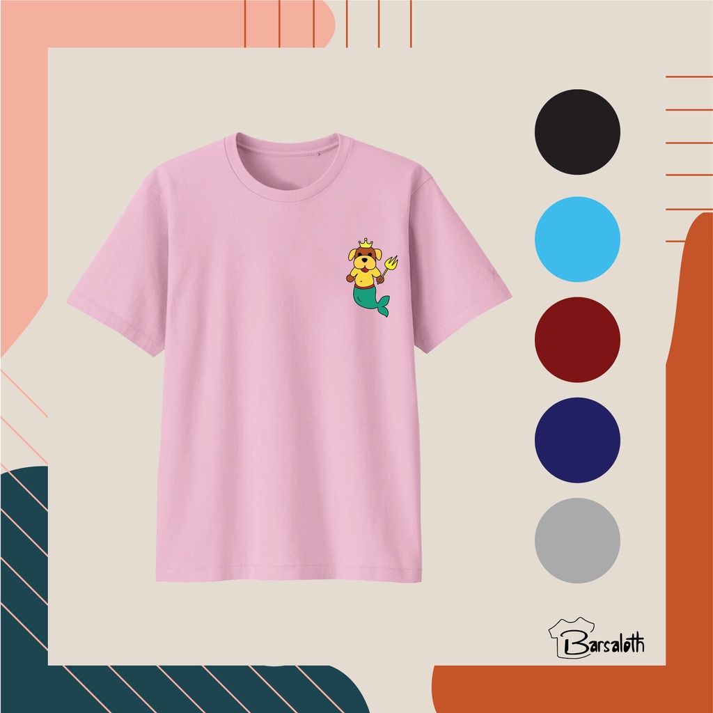 Baju Kaos Custom "Anjing Laut" Dewasa & Anak (Combed 30s)