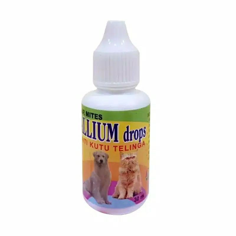 Allium Drop Obat Tetes Telinga Kucing Dan Anjing - Obat Tetes Kutu Kuping Anjing Kucing