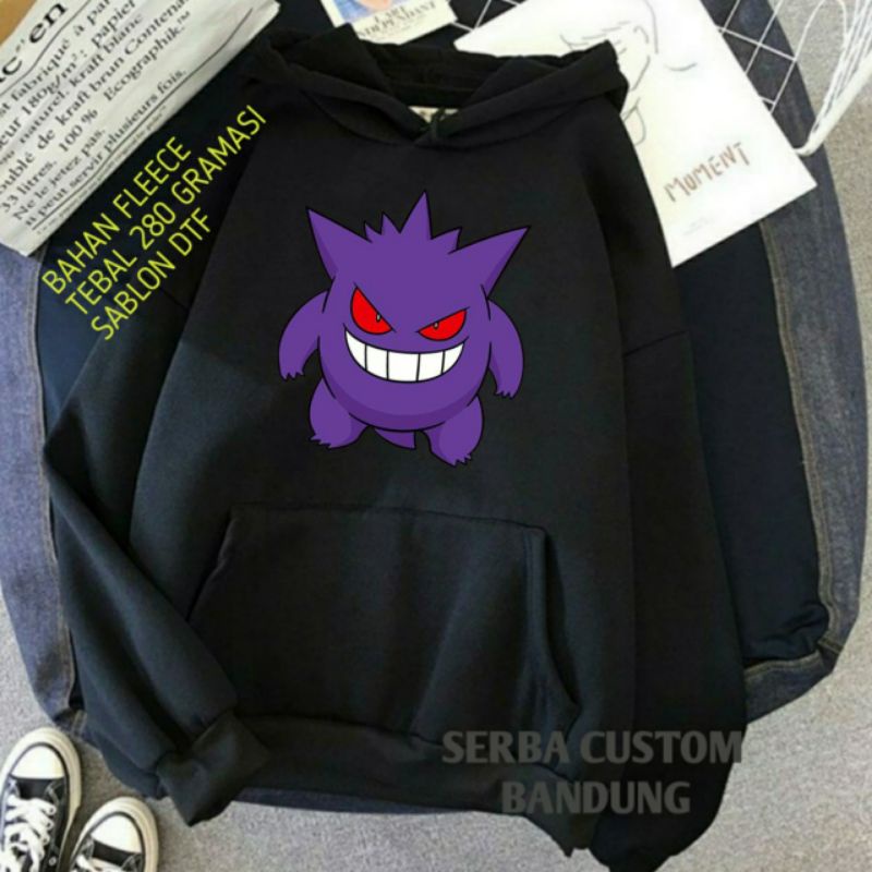 Sweater/Hoodie anak Pokemon wiki Bahan premium