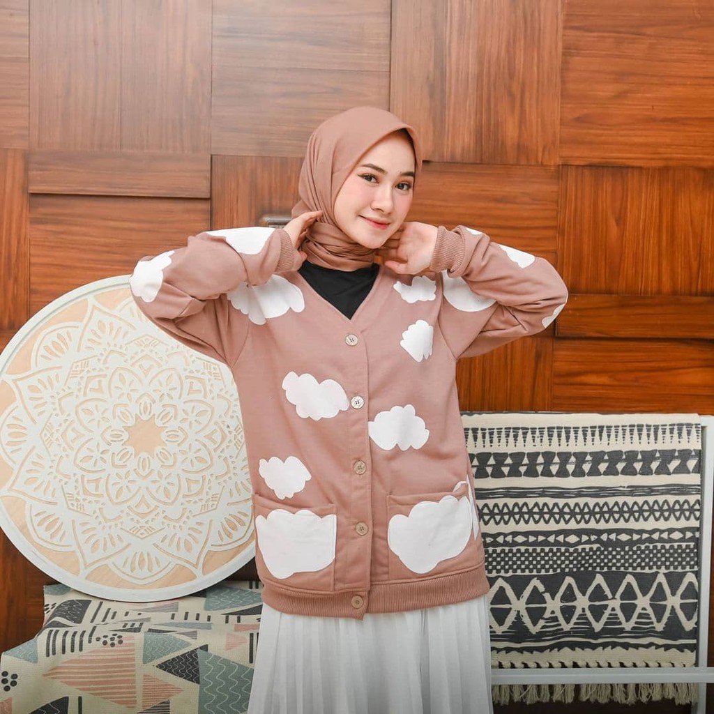 Nara.Grosir - Cloud Outher l Fashion Sweater Terbaru