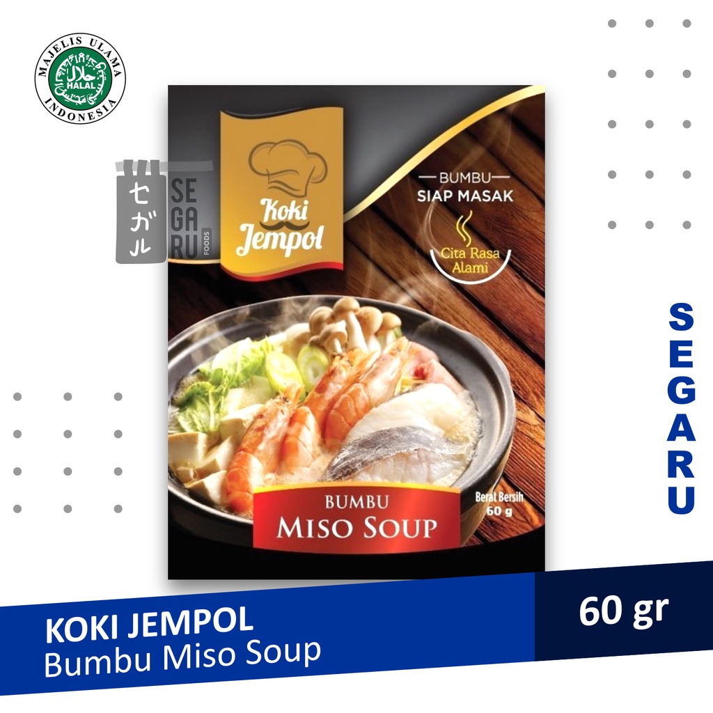 Bumbu Miso Soup Koki Jempol | Japanese Miso Paste Instant  Halal