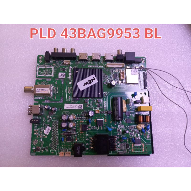 MB - MAINBOARD - MATHERBOARD - MOBO - POLYTRON - SMART ANDROID - PLD43BAG9953 - PLD43BAG9953BL - 43B
