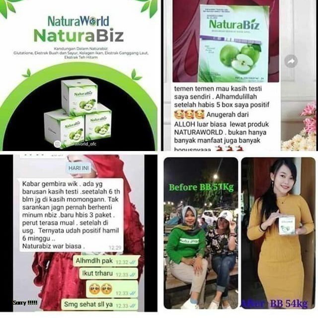 NATURABIZ serbuk apel ori Minuman Diet Pelangsing Penurun Berat Badan obat pelangsing badan ampuh bp