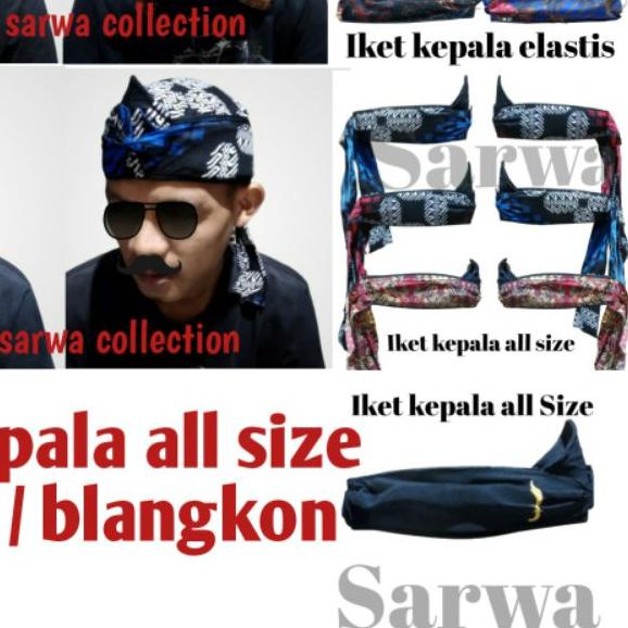 iket kepala/iket sunda tali/totopong/bendo/totopong sunda ✧