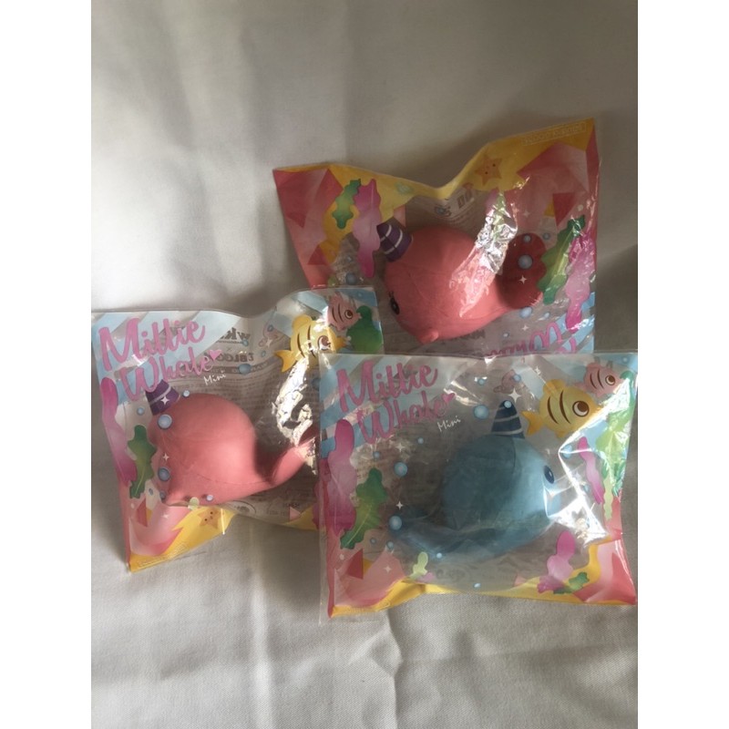mini squishy • PAKET ibloom mini millie billie whale