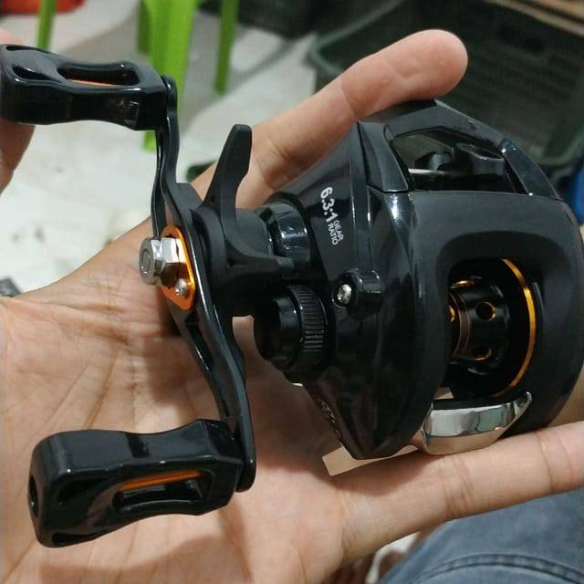 Reel Alat Pancing Baitcasting Sougayilang 10+1 Ball Bearings