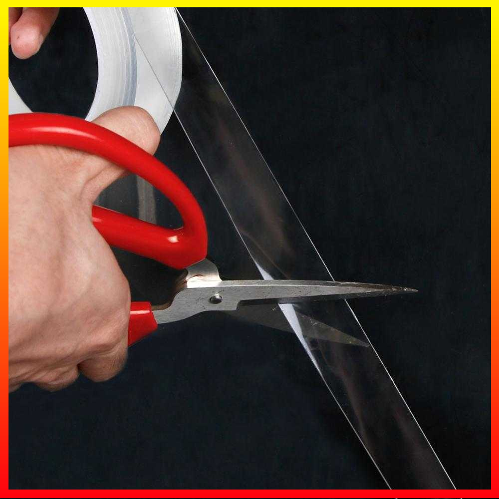 Stiker Pelindung Strip Transparan Universal Anti Goresan Pintu Kaca Spion Handle Bumper Bagasi Pedal Mobil Car Scratchproof Tape 3 m SEAMETAL - 7RRS4ATP