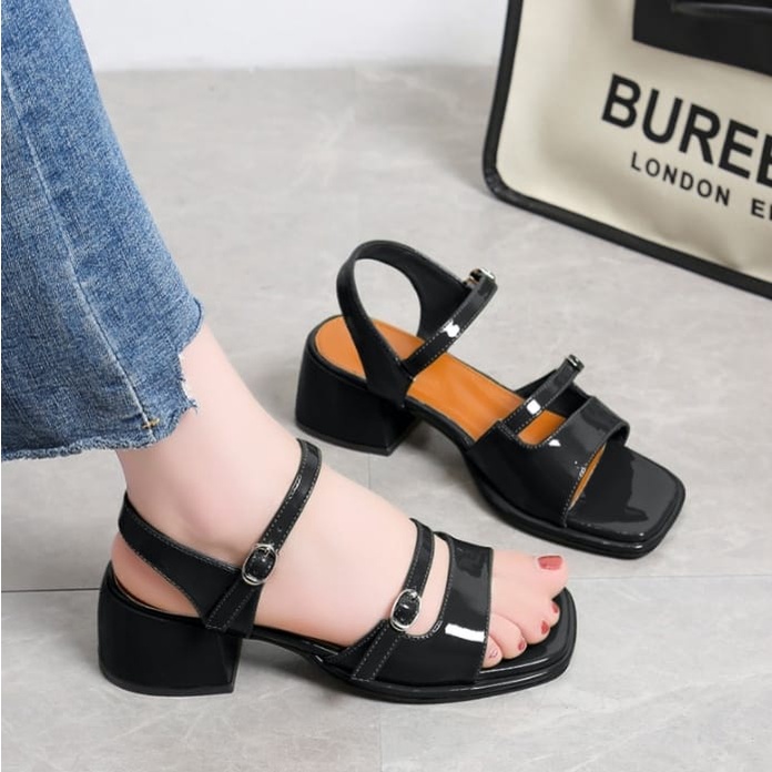 QZ - Icha Sandal Heels Wanita Casual Premium JB 03