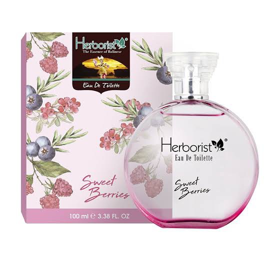 HERBORIST EAU DE TOILETTE 100ML LAVENDER, PASSIONATE BLUE, SWEET BERRIES