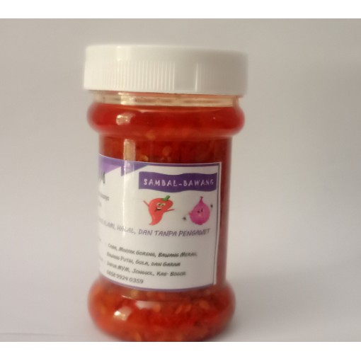 

SAMBAL BAWANG MYM - UK. BOTOL 150 ML (120 gr)