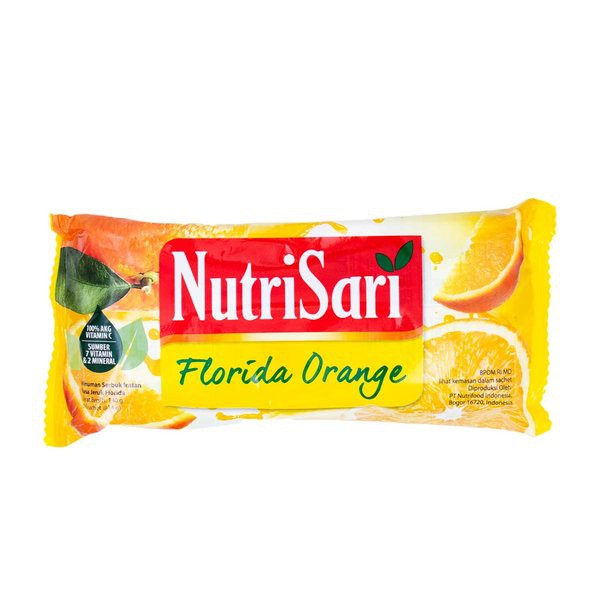 

NUTRISARI Florida Orange 140gr - Nutri Sari Jeruk Florida 10 x 14gr